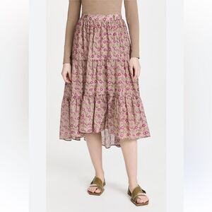 Xirena Iris Hi/Lo Floral Skirt S